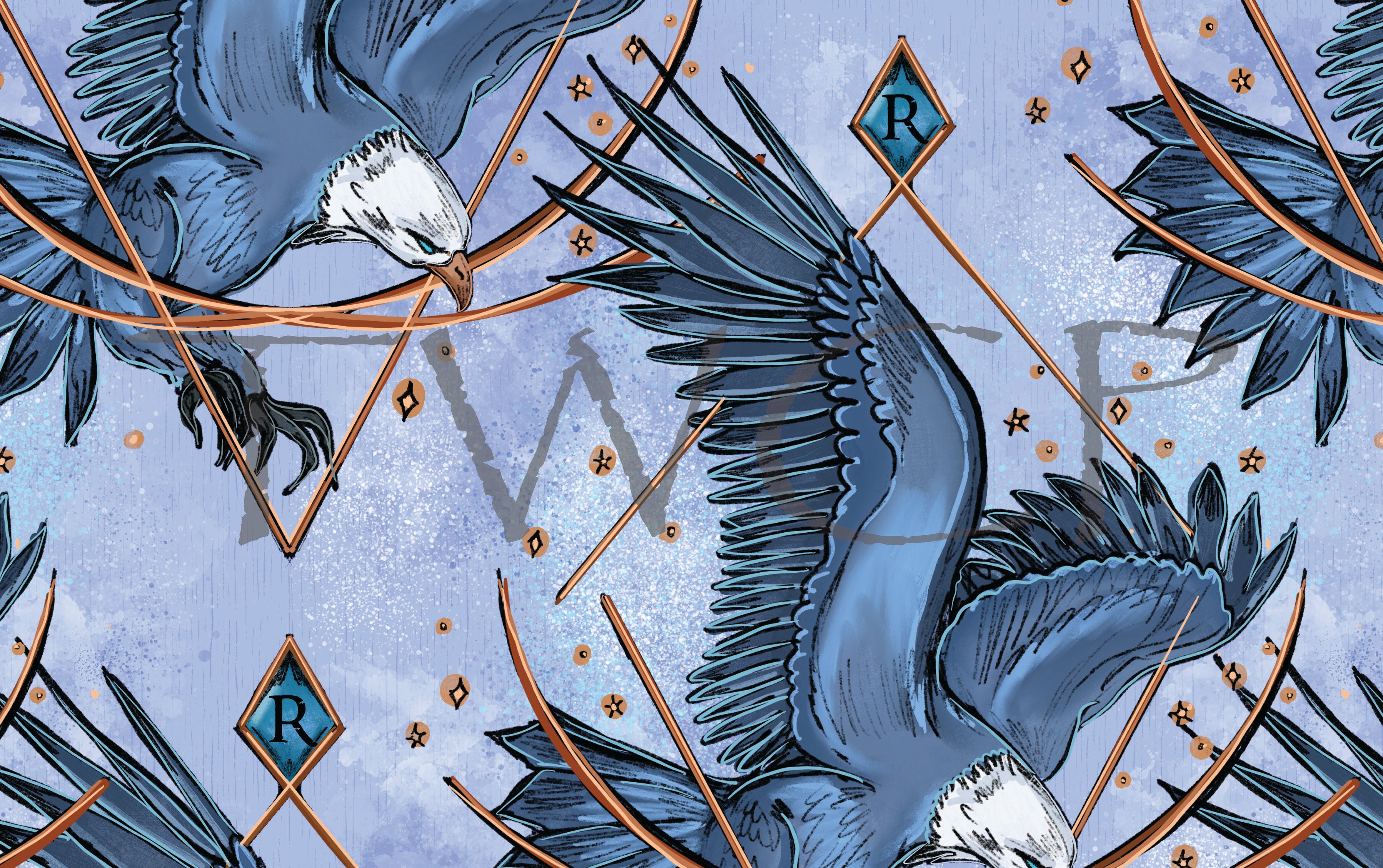 Inspired Design Illustrations - HP Eagle 2