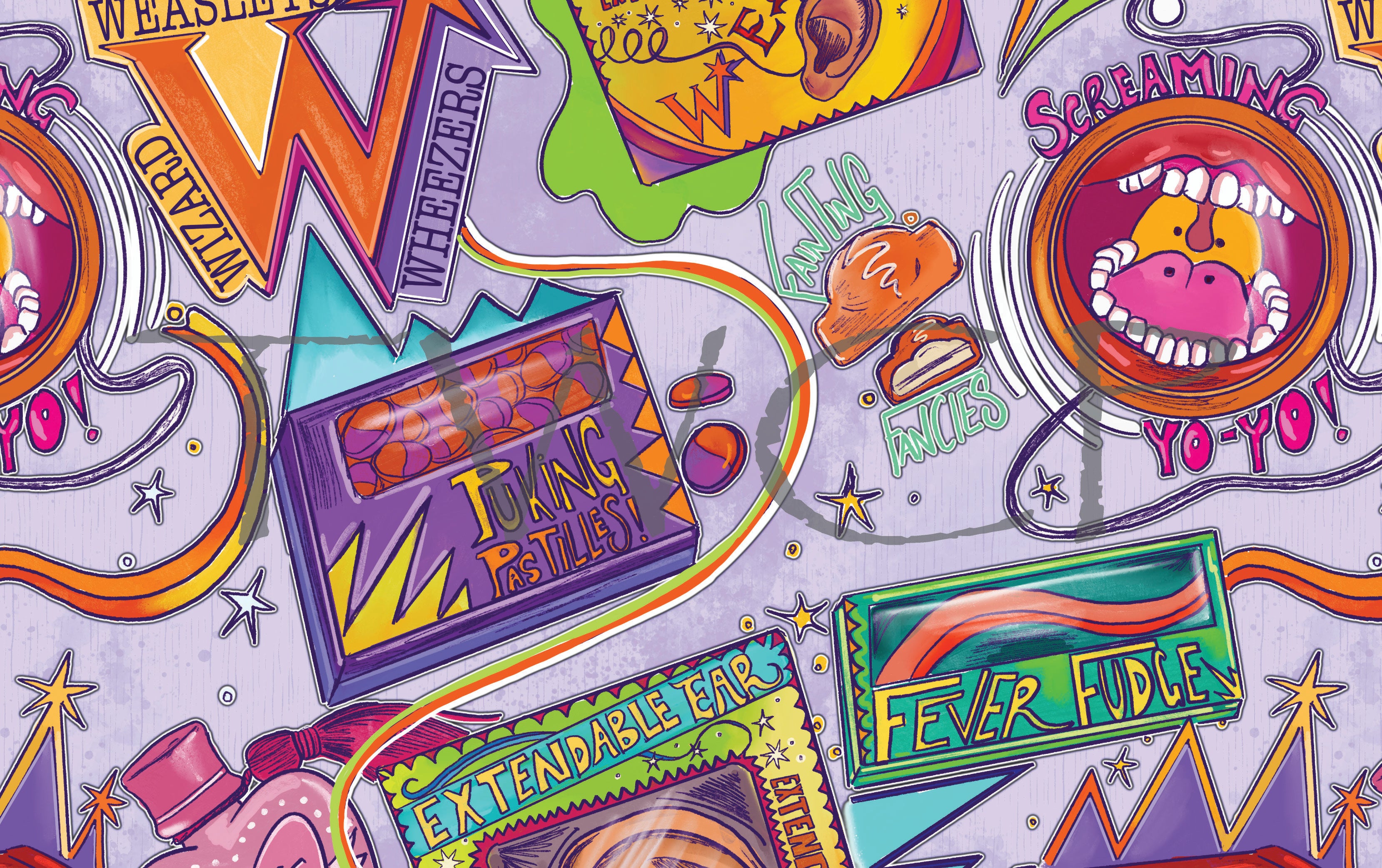 Inspired Design Illustrations - HP Toys