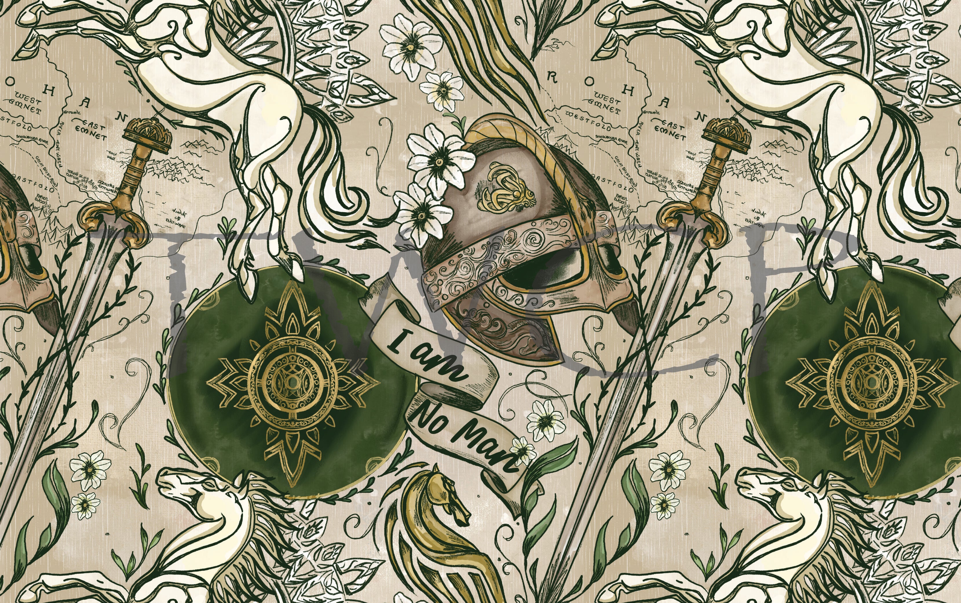 Inspired Design Illustrations - LOTR 03
