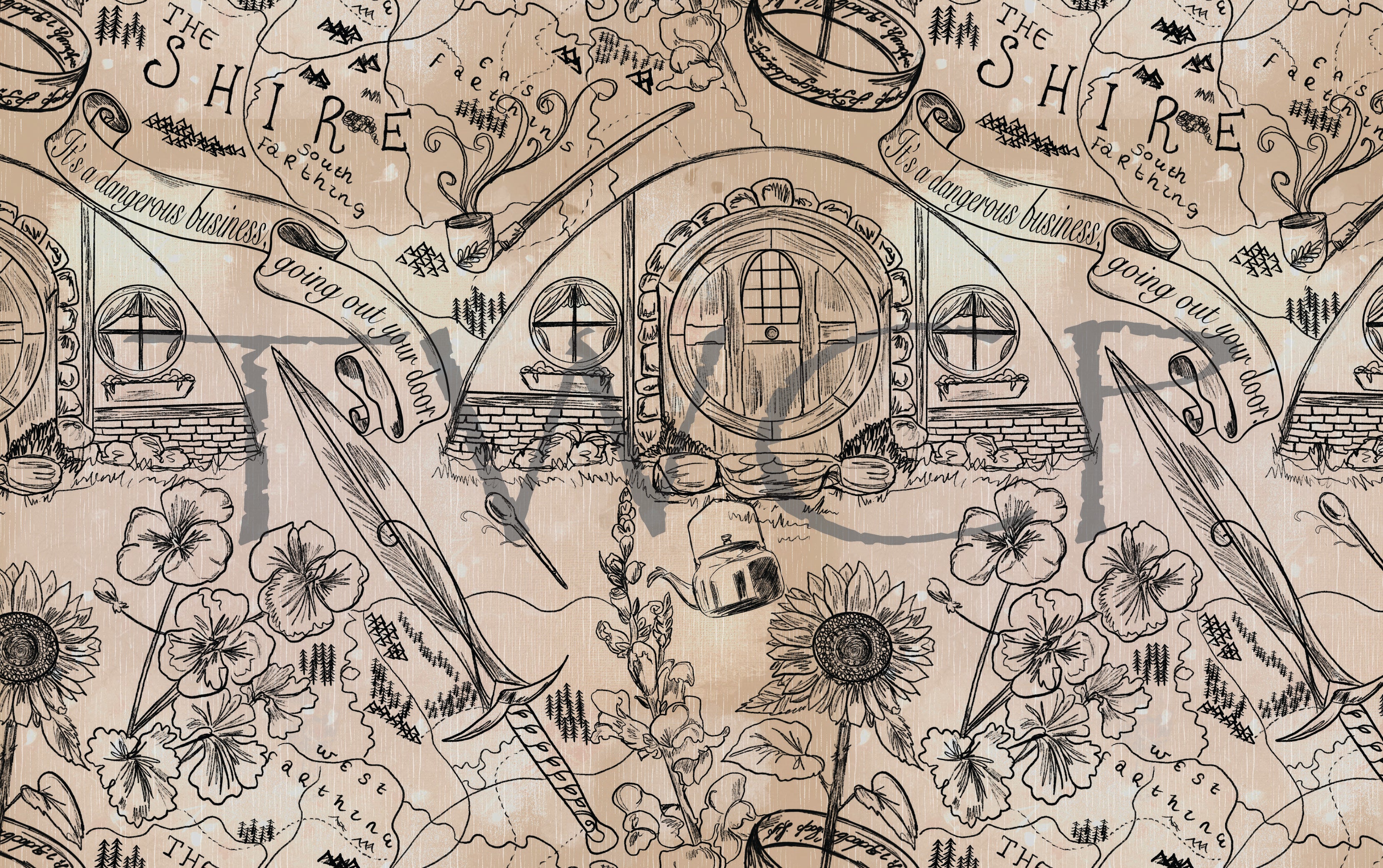 Inspired Design Illustrations - LOTR 06