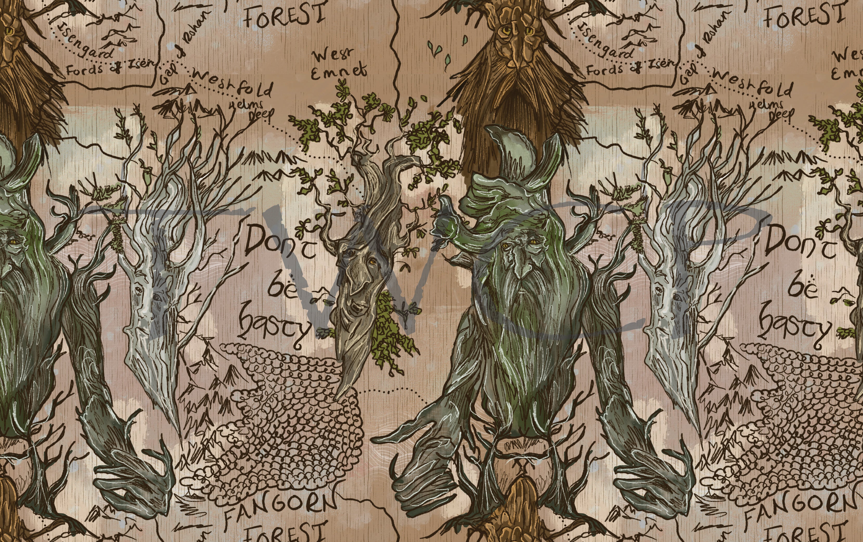 Inspired Design Illustrations - LOTR 12
