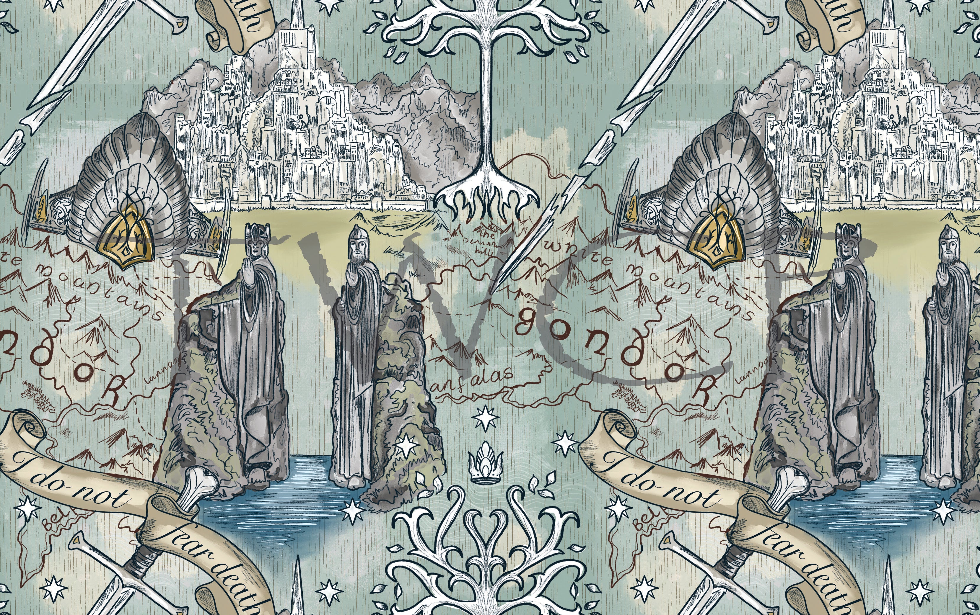 Inspired Design Illustrations - LOTR 14