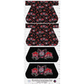 KMG Handmade - BRB Bowler Bag Panel Cut & Sew - Demonic Furbat Red