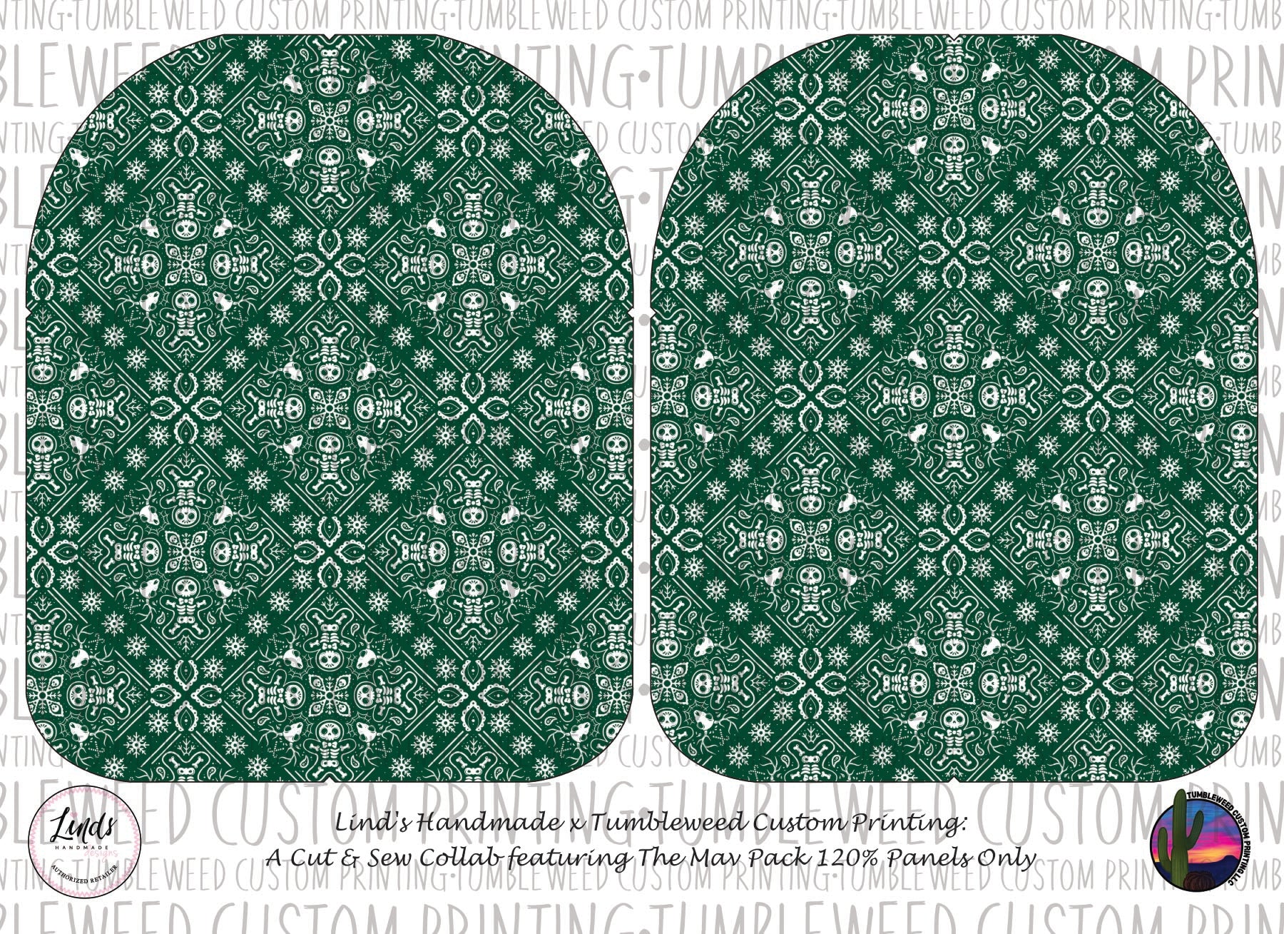 Lind's Handmade - Mav Pack 120% - Xmasdana Green