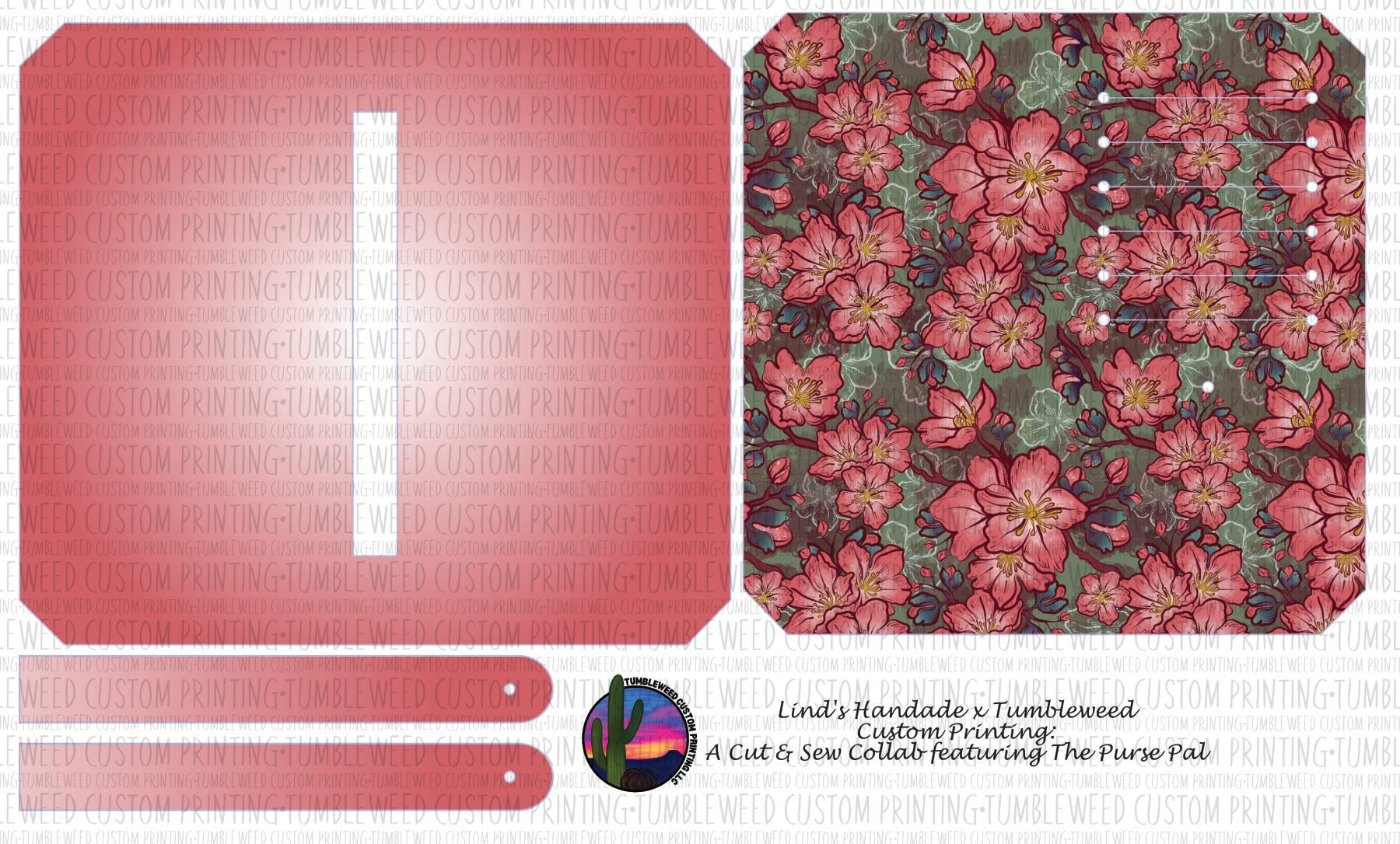 Lind's Handmade - Purse Pal - AK Floral 1