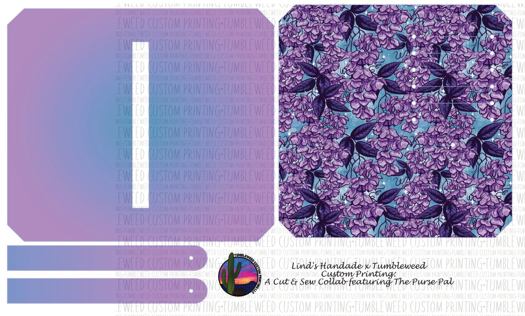 Lind's Handmade - Purse Pal - AK Floral 2