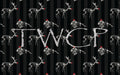 Malevolent Prints - Holiday Bones Vertical Stripes
