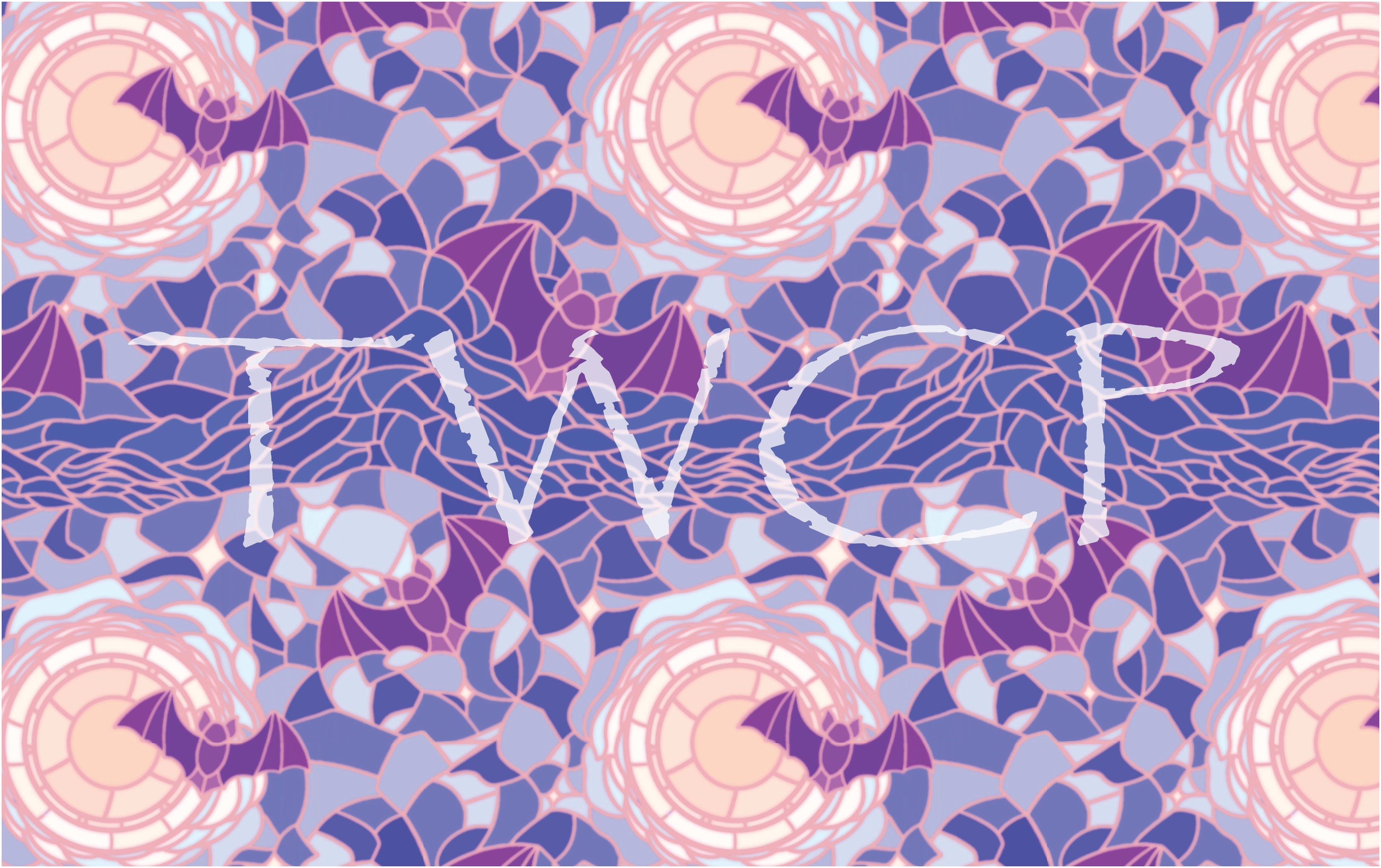 Malevolent Prints - Stained Glass Bats