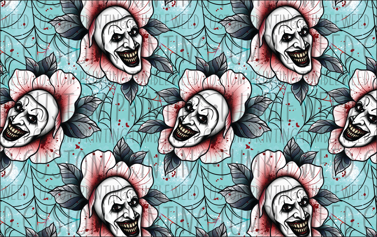 Milkteef Designs - Art Flower Blue