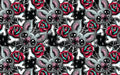 Milkteef Designs - Bat Tat Red