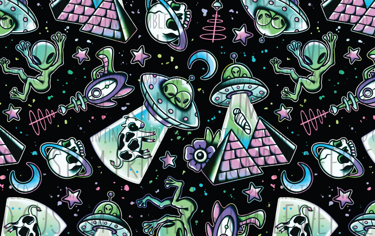 Milkteef Designs - Invasion Purple