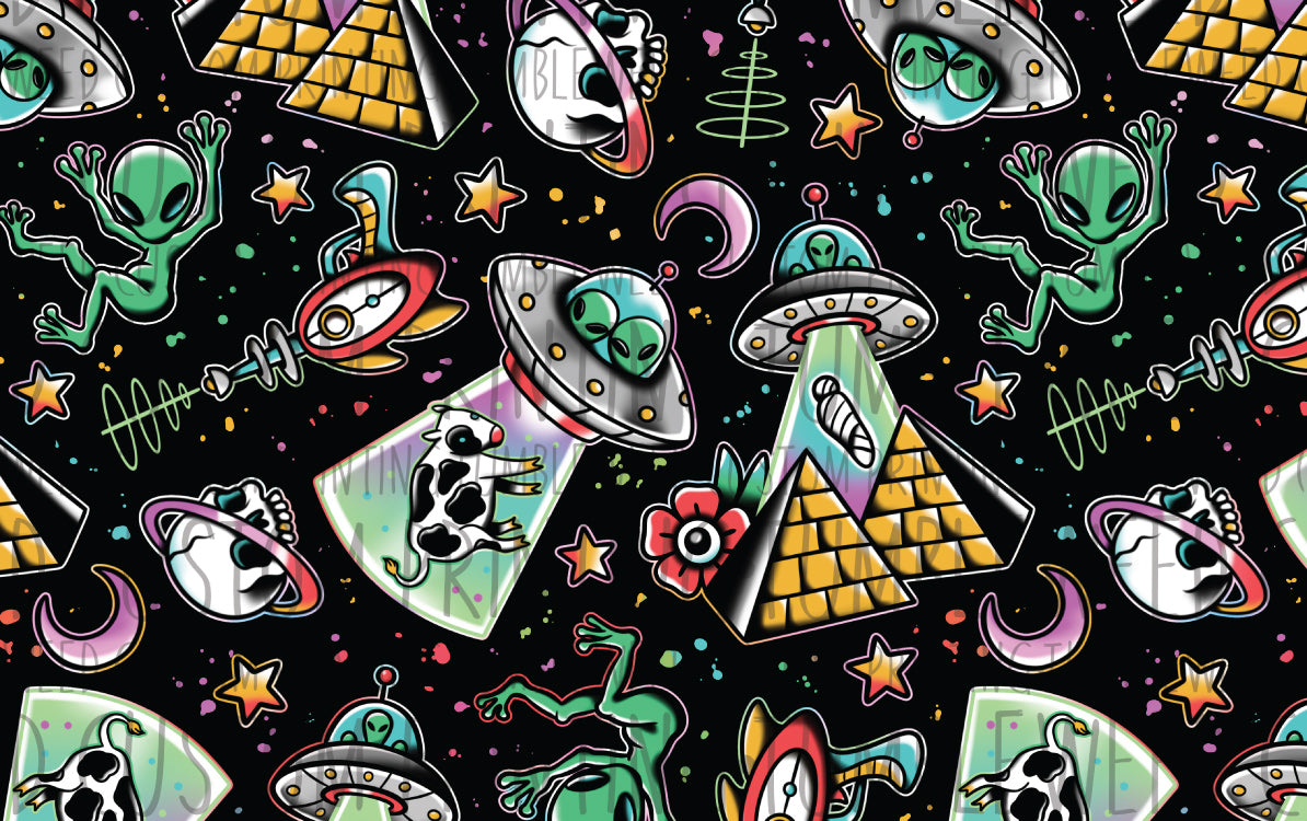 Milkteef Designs - Invasion Red