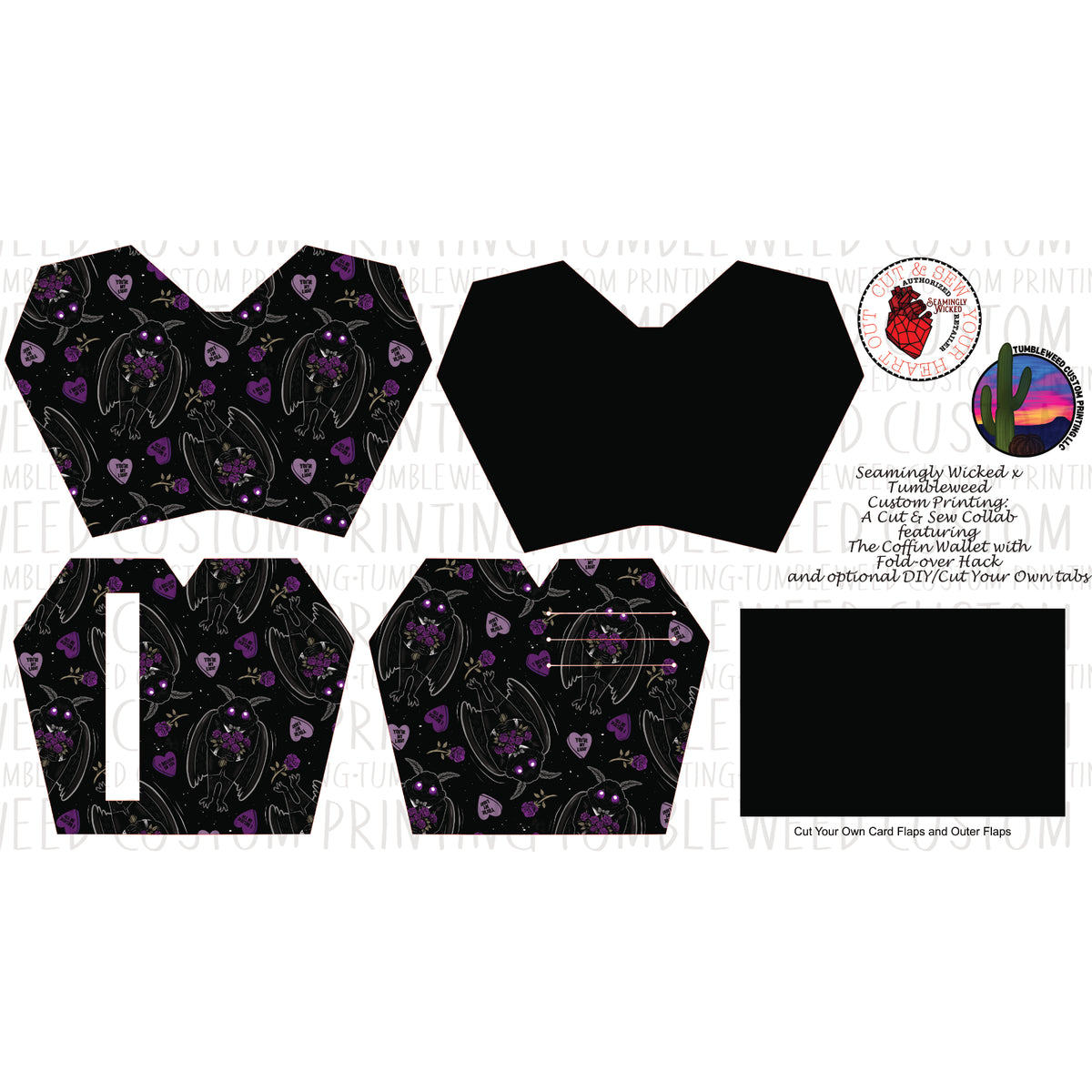 Seamingly Wicked - Claudia Bifold Wallet - Cryptid 4