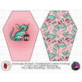 Seamingly Wicked - Coffin Handbag Panels 100% - Cryptid 2