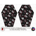Seamingly Wicked - Coffin Handbag Panels 100% - Cryptid 4
