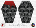 Seamingly Wicked - Coffin Handbag Panels 100% - Horror 2 Drip