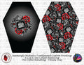 Seamingly Wicked - Coffin Handbag Panels 100% - Horror 10