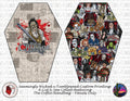 Seamingly Wicked - Coffin Handbag Panels 100% - Horror 14