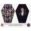 Seamingly Wicked - Coffin Handbag Panels 100% - Horror 16
