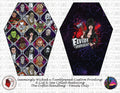 Seamingly Wicked - Coffin Handbag Panels 100% - Horror 3