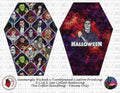 Seamingly Wicked - Coffin Handbag Panels 100% - Horror 6