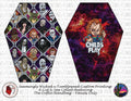 Seamingly Wicked - Coffin Handbag Panels 100% - Horror 7