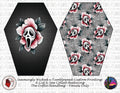 Seamingly Wicked - Coffin Handbag Panels 100% - Horror 9