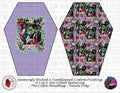 Seamingly Wicked - Coffin Handbag Panels 100% - The Lovers
