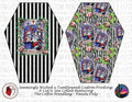 Seamingly Wicked - Coffin Handbag Panels 100% - The Mall Santa