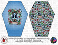 Seamingly Wicked - Coffin Handbag Panels 100% - The Holiday Sorrow