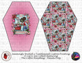 Seamingly Wicked - Coffin Handbag Panels 100% - The Procrastinator