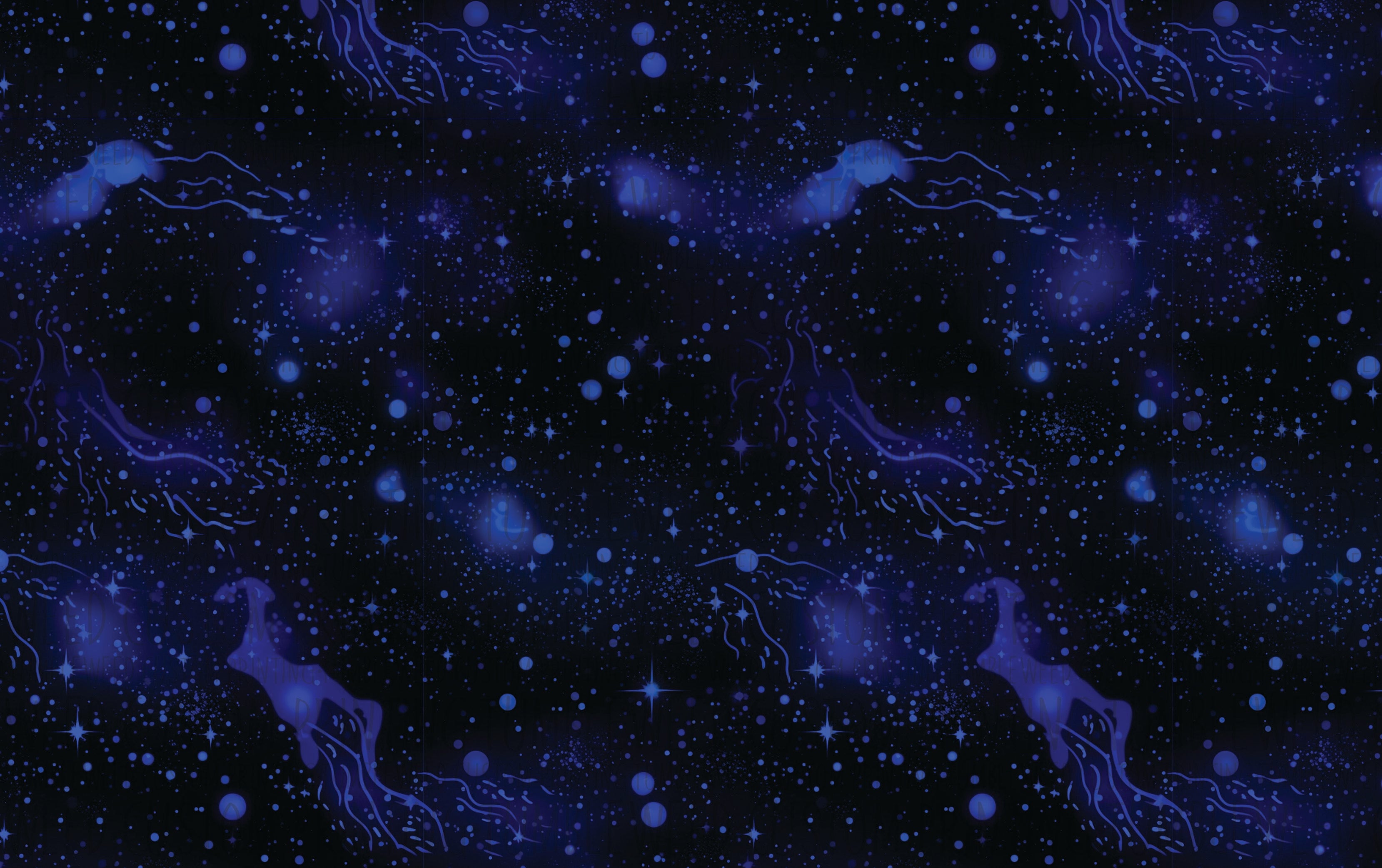 Digital Paper Mermaid - Space Wars 3b Coordinate