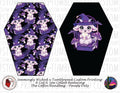Seamingly Wicked - Coffin Handbag - Whimsy Grove Twilight 4