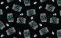 Whimsy Pixie Designs - Gamer Egg Smasher Game Coordinate Black