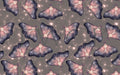 Whimsy Pixie Designs - Dreamy Death Blossoms Coordinate Grey