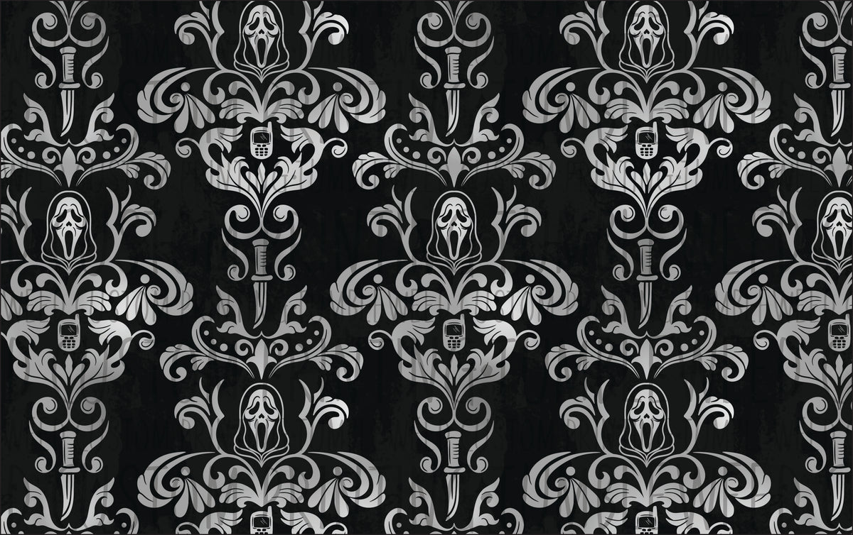 Weirdling Designs - Stab Mask Damask