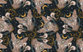 Whimsy Pixie Designs - All-Seeing Sphynx Navy