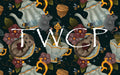 Whimsy Pixie Designs - Forest Friend Tea Time Navy