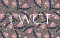 Whimsy Pixie Designs - Dreamy Death Blossoms Coordinate Grey