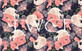 Whimsy Pixie Designs - Dreamy Death Blossoms Plum