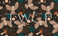 Whimsy Pixie Designs - Familiar Flight Coffee Brown