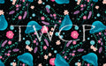 Whimsy Pixie Designs - Floral Jellies Black