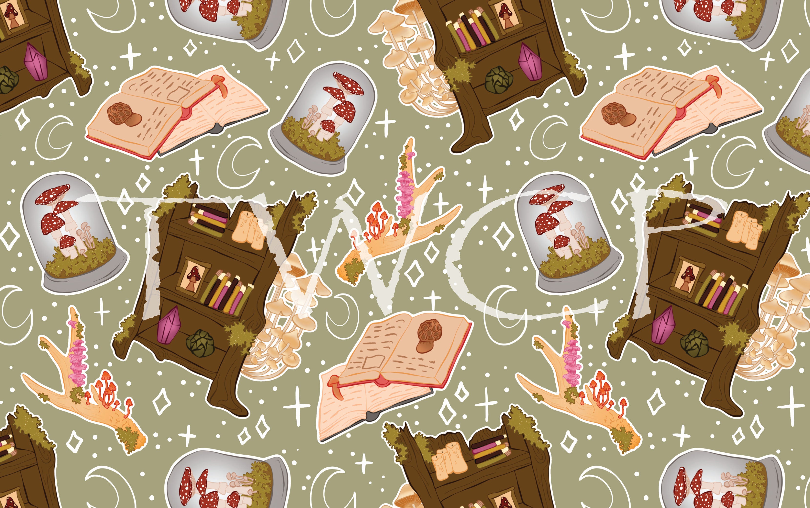 Whimsy Pixie Designs - Forager Green