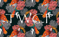 Whimsy Pixie Designs - Neo Traditional Fox Teal
