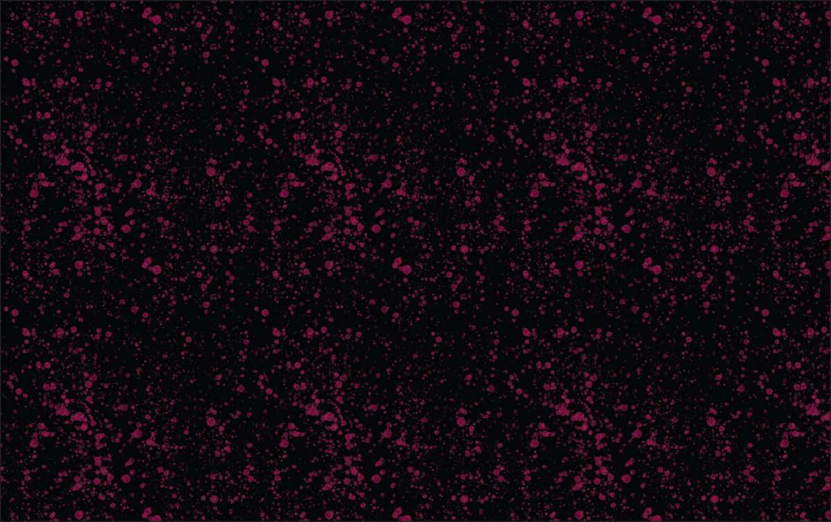 Wild Dewberry Designs - Dungeon Crawler Carl - Black & Pink Splatter Coordinate