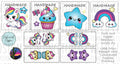 Cork & Copper Designs - Mini Tag Rapport - Cuties #1