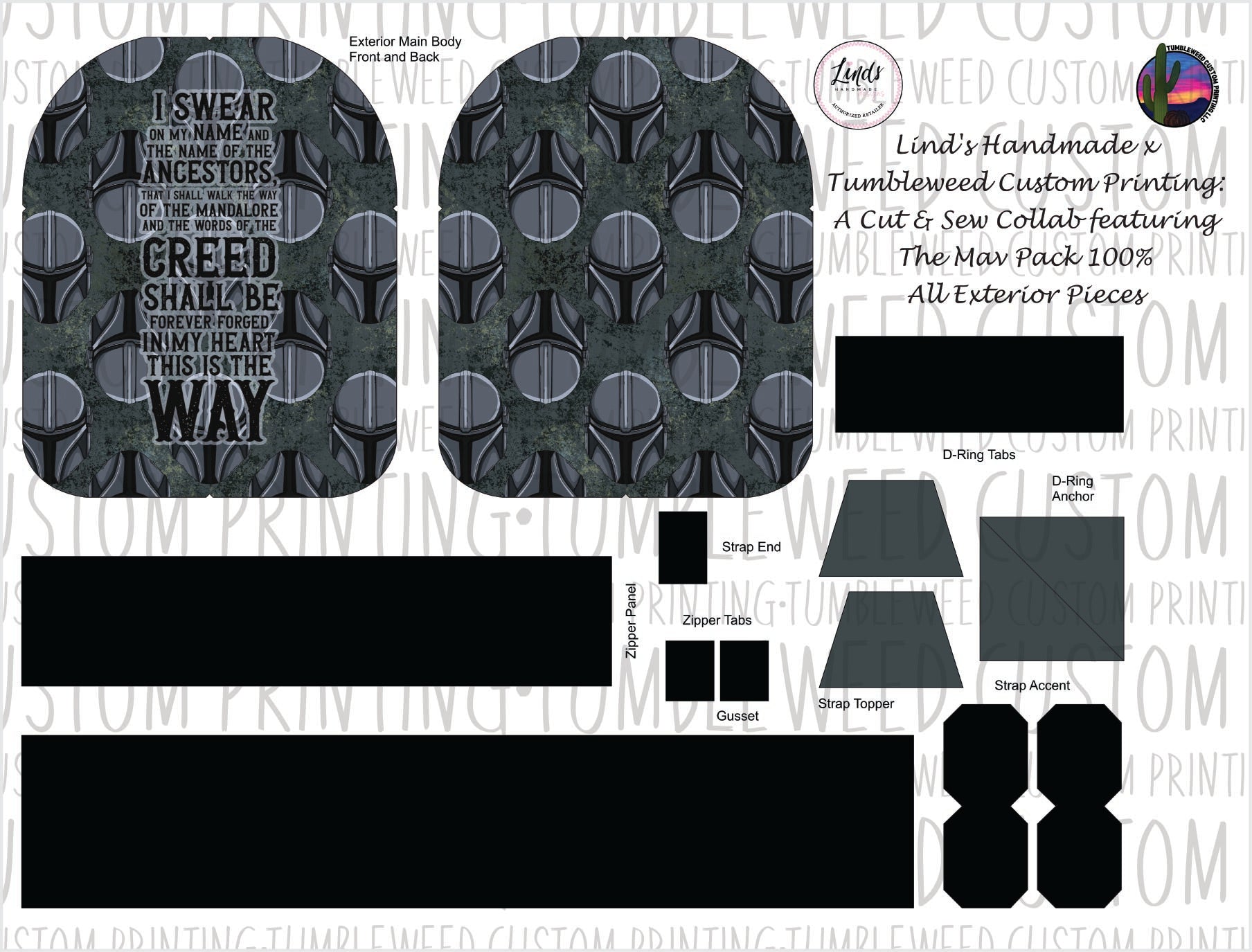 Lind's Handmade - Mav Pack 120% - Space Wars V5