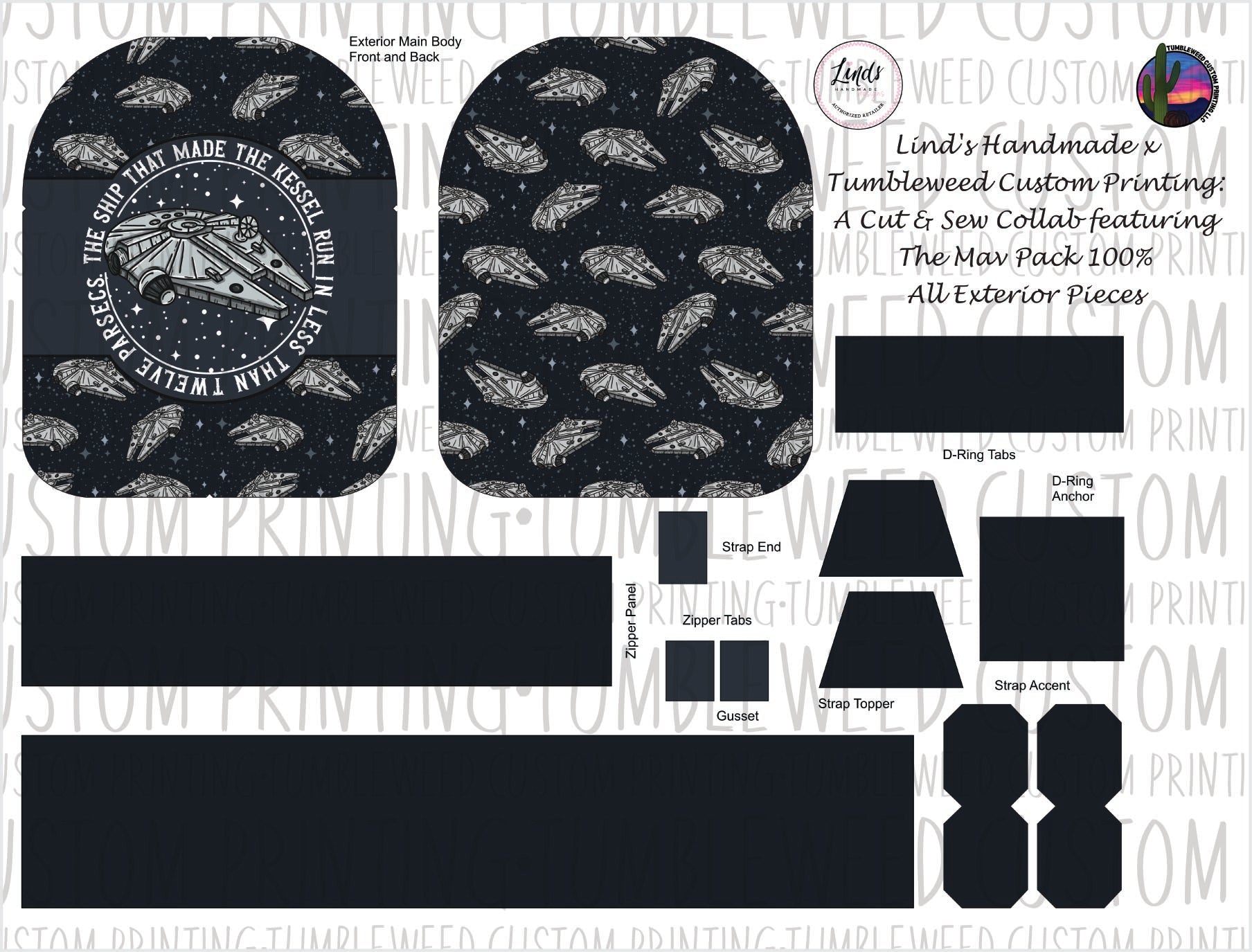 Lind's Handmade - Mav Pack 120% - Space Wars V8