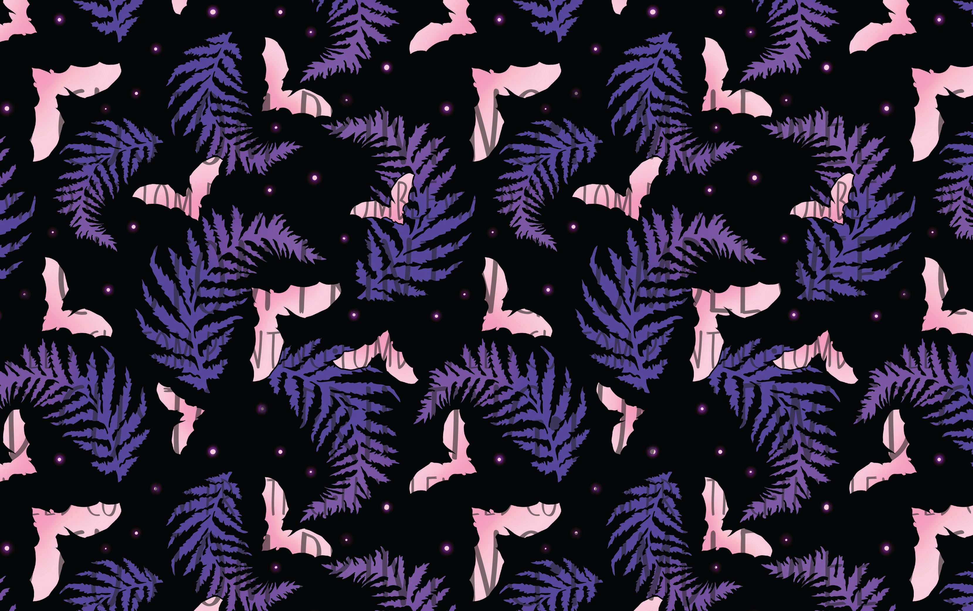 Anima Defessus - Whimsy Grove - Twilight Bats (Coordinate)