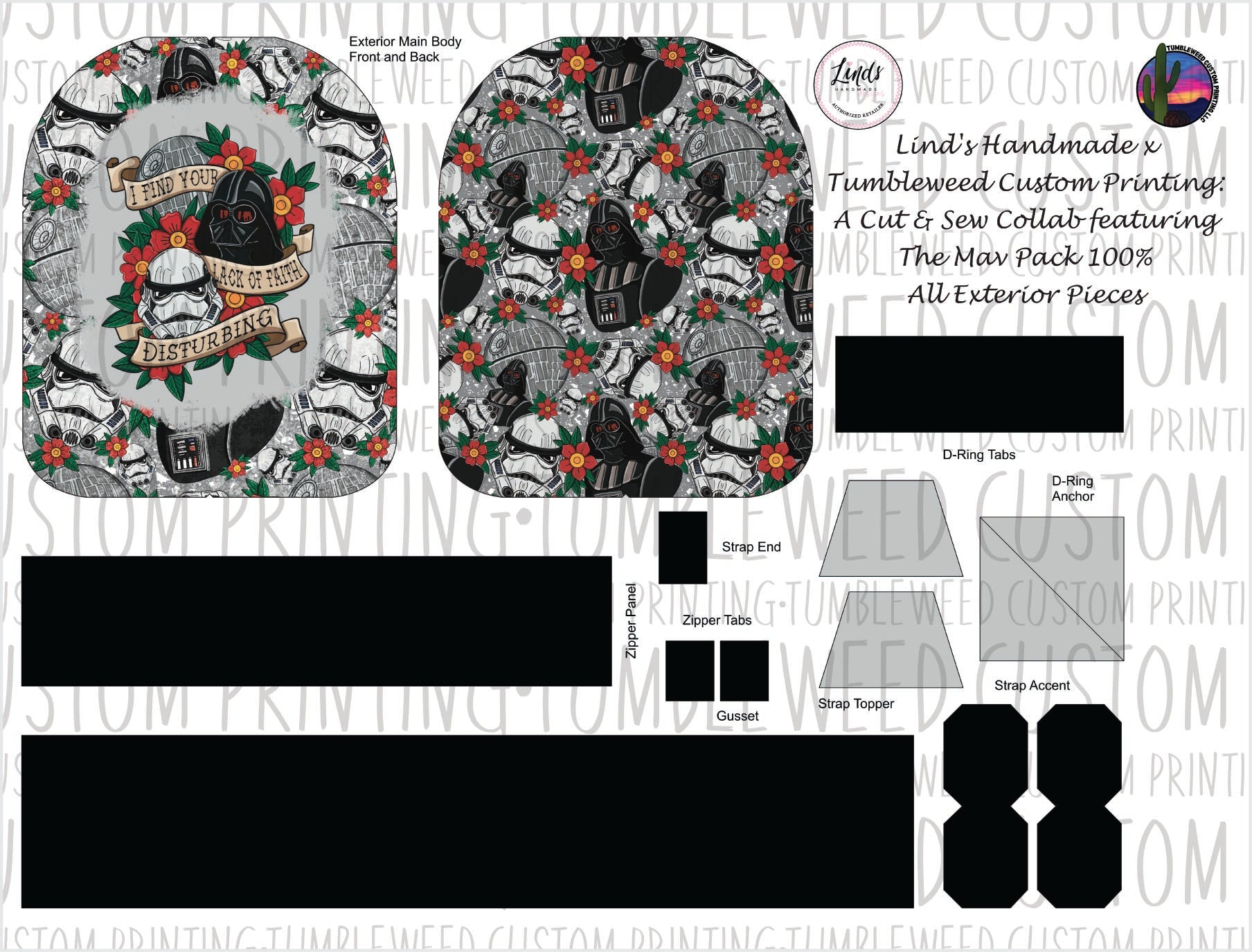 Lind's Handmade - Mav Pack 120% - Space Wars V6